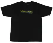 Nerf Gun Blasters Adult New T-Shirt - Tag Youre It! Nerf Bullet Pic on Black