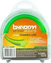 Bynorm 380-603 Star Trimmer Line, 2.0 mm Size, Green