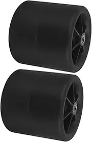INOOMP 2pcs Garden Stool Wheels Durable Rolling Stool Wheels for Easy Movement Lightweight Garden Seat Accessory Stable Material for Home and Outdoor Use