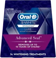 Oral-B 3D Advance Seal Teeth Whitening Strips - 14 Teeth Whitening Treatments