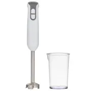Davis & Waddell Ice Crusher Handheld Stick Electric Blender w/600ml Beaker White
