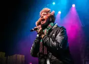 Travie McCoy at the 2013AMP 987 Kringle Jingle at The Fillmore on - Old Photo 16
