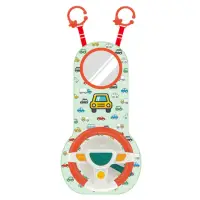 在飛比找momo購物網優惠-【Huanger】兒童方向盤玩具(車內安撫 模擬開車 出遊必