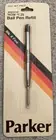 Vintage NEW Parker Original Ball Pen Refill Metal Black X Fine Extra Fine NOS