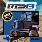 MSA 4X4 DS60 FRIDGE HEAVY DUTY DROP SLIDE WITH FRIDGE TIE DOWNS