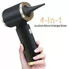 4 in 1 Mini Car Vacuum & Blower Cleaner - 4000mAh Battery, 20+ Min Runtime, 60W