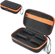 [JOYSOG] Mic Case, Partybox Encore Wireless Microphone Case for JBL Partybox Encore Handheld Dual Mic Travel Storage Bag (For charging style)