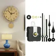 Replacement Quartz Clock Movement Mechanism Motor & Metal Hands and Fittings Kit
