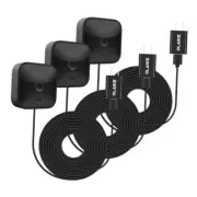 3-Pack 16ft/5m Weatherproof Power Micro USB Cable with 16 ft/5m, 3 Pack
