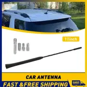 11" Car Antenna Mast Aerial Vehicle Roof AM/FM Radio Signal Booster Universal