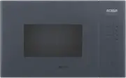 Smeg Linea Built-In 25L Microwve with Grill - Neptune Grey