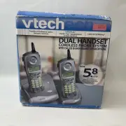 Vetch IP 5825 Dual Handset Cordless Phone System New Open Box