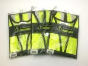 Cordova Safety Vests Reflective General Purpose Men's One Size Lot of 3