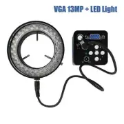 13MP 1080P VGA Industrial Digital Microscope Camera C Mount For Soldering Repair
