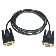 Tripp Lite 10ft Null Modem Serial RS232 Cable Adapter DB9 F/F 10' (P450-010)