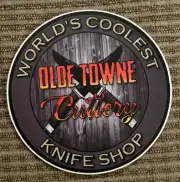 Olde Towne Cutlery Knife Shop Sticker/Decal! New!