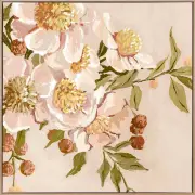 White Daisy Flowers Canvas Art Print