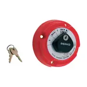 Perko 3 Way Battery Switch w/Key 401112