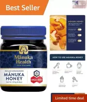 Potent UMF 13+ Raw Manuka Honey 250g/8.8oz - Superfood - Authentic - New Zealand