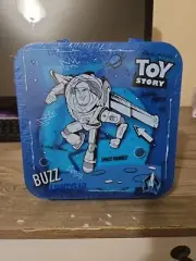 Buzz Lightyear See Thru CultureFly Toy Story Lunchbox Notebook Hat Gloves New