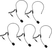 OFFIGAM Flexible Headset Microphone 5pcs Speech Speaker for Stage Singing Teaching Made of Material