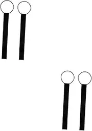 FOMIYES 2sets Luggage Straps Portable Suitcase Fastening Straps for Secure to Use and Store Present for 2pcs*2
