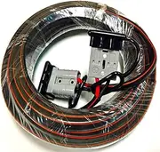 Ready to Use ANTPAK 10m 50A Waterproof Anderson Plug Extension Lead 6mm TwinCore Cable