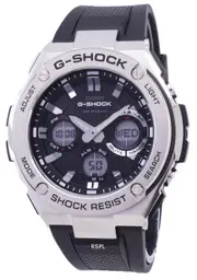 Casio G-SHOCK G-STEEL Analog-Digital World Time Solar GST-S110-1A Mens Watch