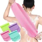 Nylon Drawstring Bath Brush Shower Back Scrubber Pull Strap Exfoliating Cloth