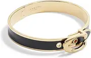 [COACH] Enamel Hinge Buckle Bangle Bracelet