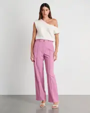 [Jag] Jag Women's Gia Pintuck Pants In Terrarose Pink Size 10 10 Pink