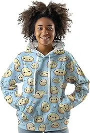 [Ambesonne] Hoodie Essentials Causal Fashion All Over Printed Urban Pullover with Kangaroo Pocket