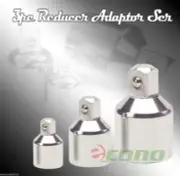 3PC SOCKET REDUCER AIR IMPACT ADAPTOR RATCHETS TOOL SET