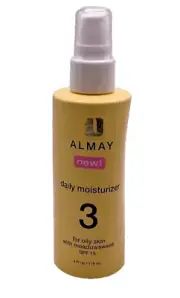 Almay Daily Moisturizer #3 For Oily Skin with Meadowsweet / 4 fl oz