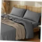 1000 Thread Count 100% Cotton Sheets Set,Queen Size Bed Sheet 4 Piece