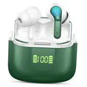 Wireless Earbud Bluetooth 5.3 Headphones, Hi-Fi Stereo Ear Buds with 4 ENC