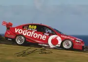 Craig Lowndes 2012 SIGNED 6x4 or 8x12 photo V8 Supercars VODAFONE HOLDEN PRINT