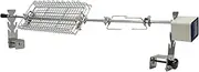 Rotisserie Kit Universal Replacement Quick Install Portable Spit Grill Outdoor Camping BBQ (5078N)