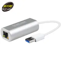 在飛比找PChome24h購物優惠-伽利略 USB3.0 Giga Lan 網路卡 鋁合金
