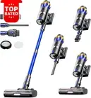 Cordless Vacuum Cleaner 580W 48KPA 65Min Stick Vacuum for Home Pet Hair Floors