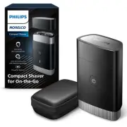 Philips Norelco Portable Shaver On-The-Go Wet and Dry Electric Shaver Comfort...