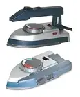 RARE Travel Smart Compact Travel Iron by FRANZUS w/ Folding Handle TSM368SSI