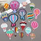 Hot Air Balloon Patch Embroidery Iron on Sew on patch Badge For Clothes Bag