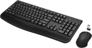 Wireless Keyboard and Mouse Combo, 2.4GHz Wireless Keyboard C-203