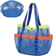 [Generic] Shower Mesh Caddy - Large Capacity Shower Bag,Large Capacity Shower Bag, Shower Tote for Gym, Travel, Camp, Beach, College Dorm Bath Bag