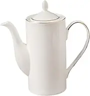 Cabilock Gold Ceramic Coffee Pot Tea Pot Infuser Tea Set Lightweight Streamlined Grip