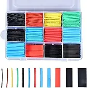 900PCS Heat Shrink Tubing, 2:1 Heat Shrink Wrap, Shrink Tube for Wires Cord Protector
