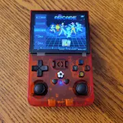 R36 Pro - 128GB - Red - Retro Pocket Handheld Game Console - IPS - Fast Ship!!