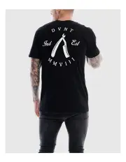 [DVNT] Rough Cuts Tee in Black