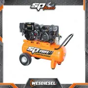 SP Tools 6.5Hp Petrol Driven Air Compressor Torini OHV 4 Stroke Engine 60L Tank